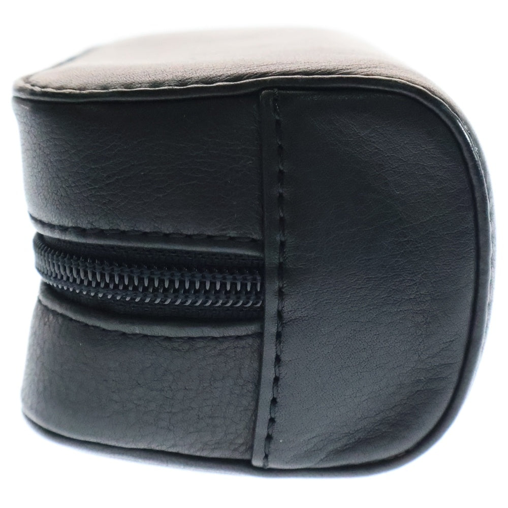 CHROME HEARTS(クロムハーツ) CASE アイウェアケース 眼鏡ケース レザー ブラック
