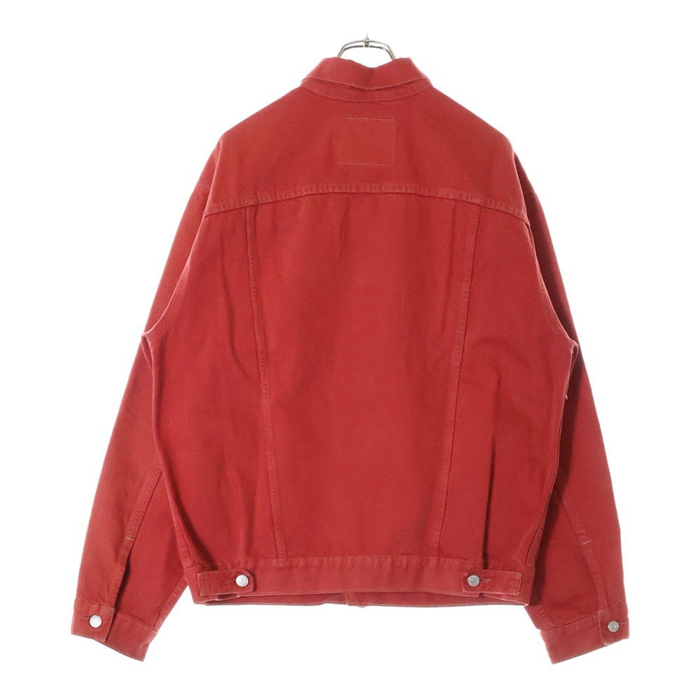 Levi's(リーバイス) 70507-0680 ボタン裏刻印822 デニム トラッカー ジャケット レッド