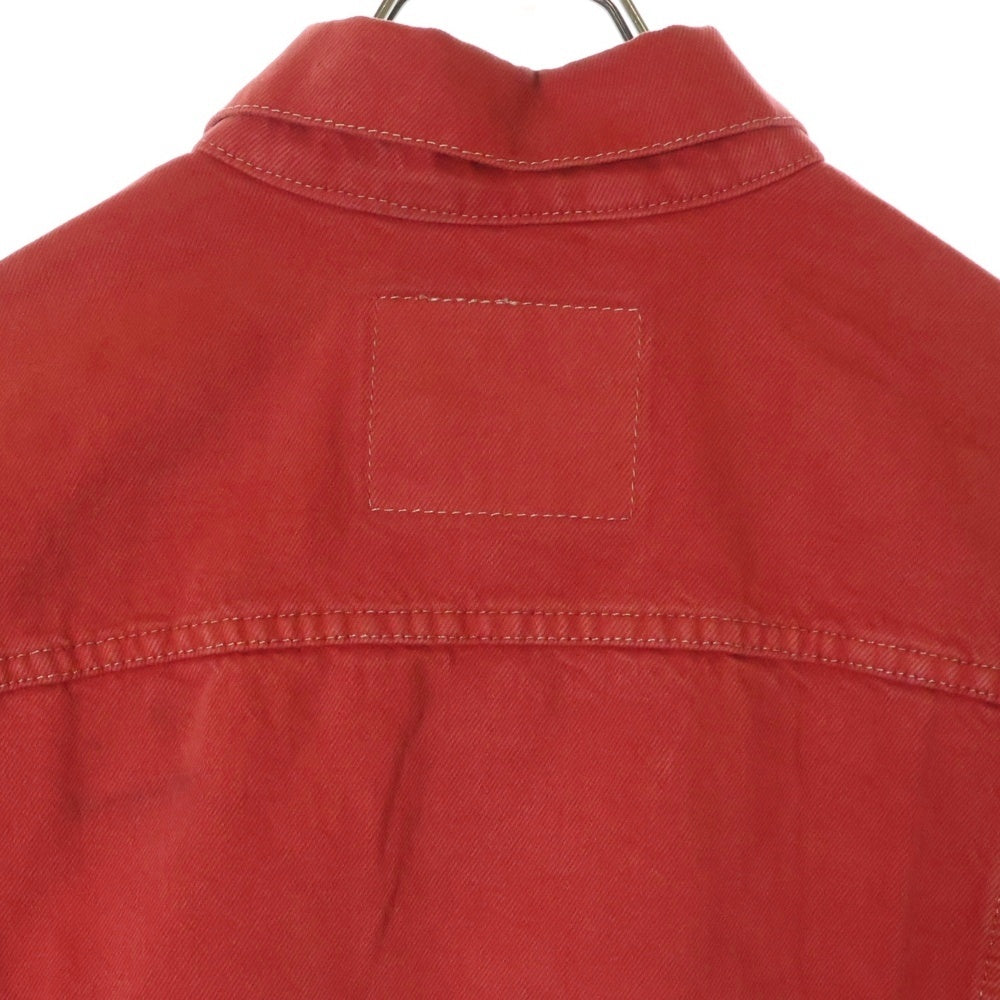 Levi's(リーバイス) 70507-0680 ボタン裏刻印822 デニム トラッカー ジャケット レッド