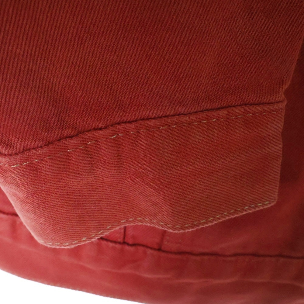 Levi's(リーバイス) 70507-0680 ボタン裏刻印822 デニム トラッカー ジャケット レッド
