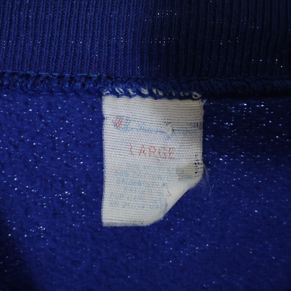 CHAMPION(チャンピオン) 80s YALE LUX ET VERITAS イエール カレッジロゴ トリコタグ スウェット トレーナー ブルー