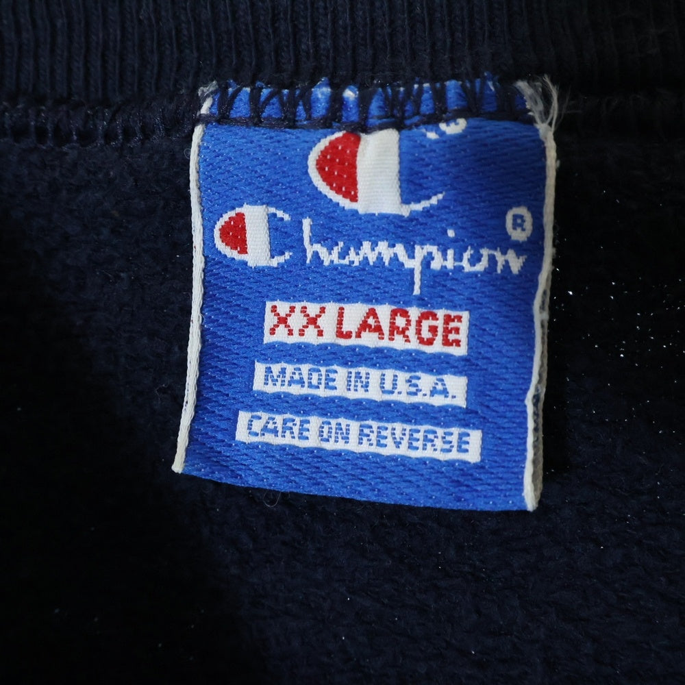 CHAMPION(チャンピオン) 80~90s HARVARD ハーバード カレッジロゴ 青刺繍タグ スウェット トレーナー ネイビー