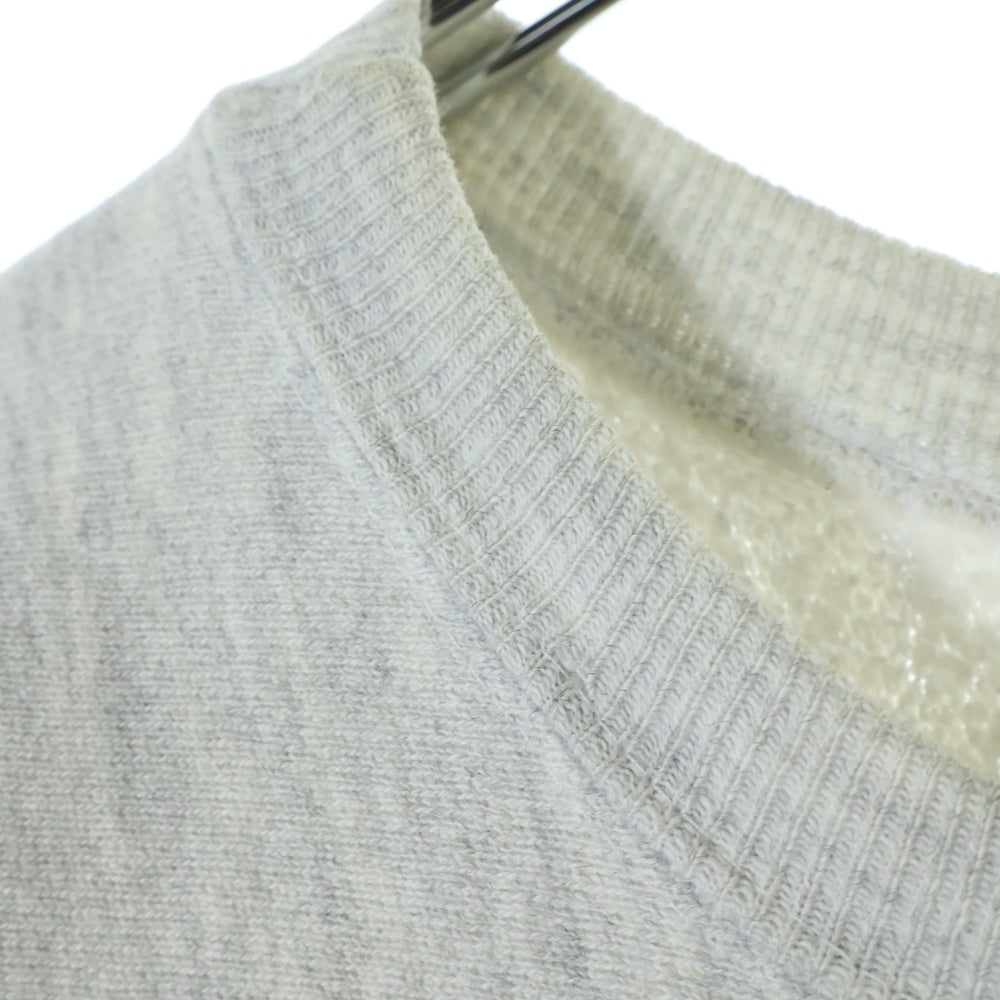 CHAMPION(チャンピオン) 90~00s REVERSE WEAVE VILLANOVA UNIVERSITY リバースウィーブ ヴィラノーバ カレッジロゴ 刺繍タグ スウェット トレーナー グレー