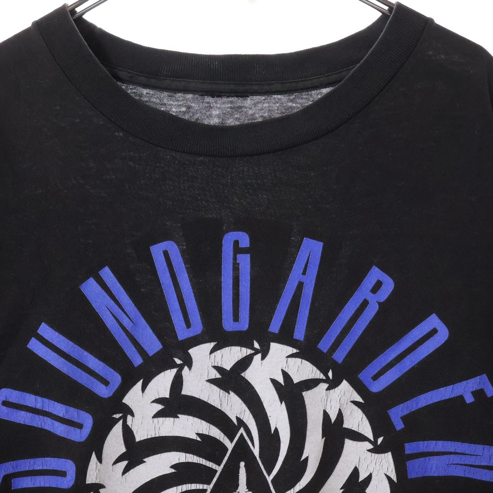 VINTAGE(ヴィンテージ) 90s SOUNDGARDEN BAD MOTOR FINGER バッドモーターフィンガー 両面プリント 半袖Tシャツ カットソー ブラック
