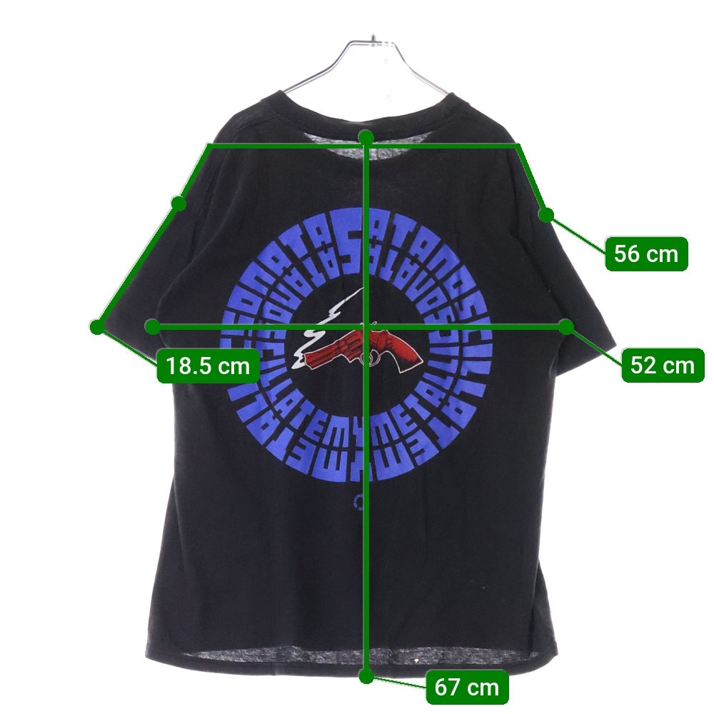 VINTAGE(ヴィンテージ) 90s SOUNDGARDEN BAD MOTOR FINGER バッドモーターフィンガー 両面プリント 半袖Tシャツ カットソー ブラック