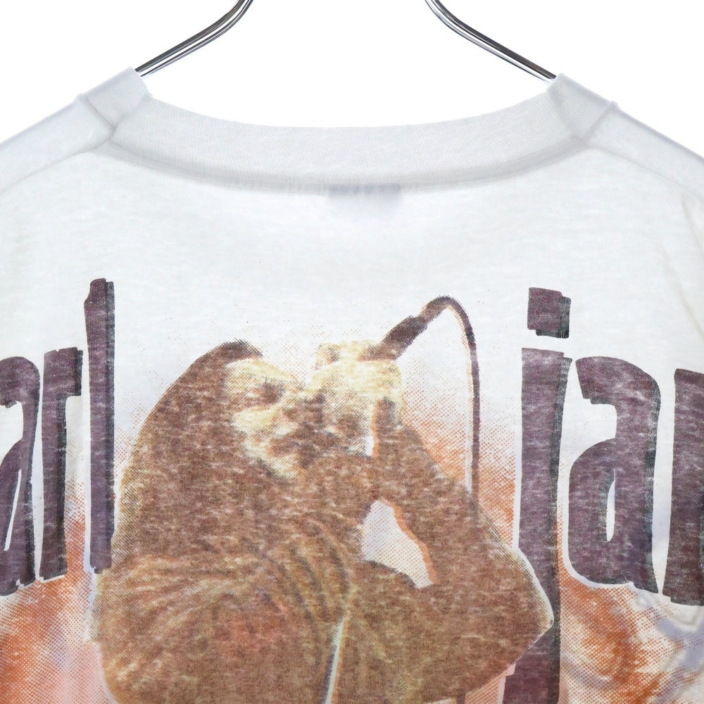 VINTAGE(ヴィンテージ) 90s PEARL JAM WORLD TOUR 1995 パールジャム ワールドツアー Tシャツ 半袖カットソー ホワイト