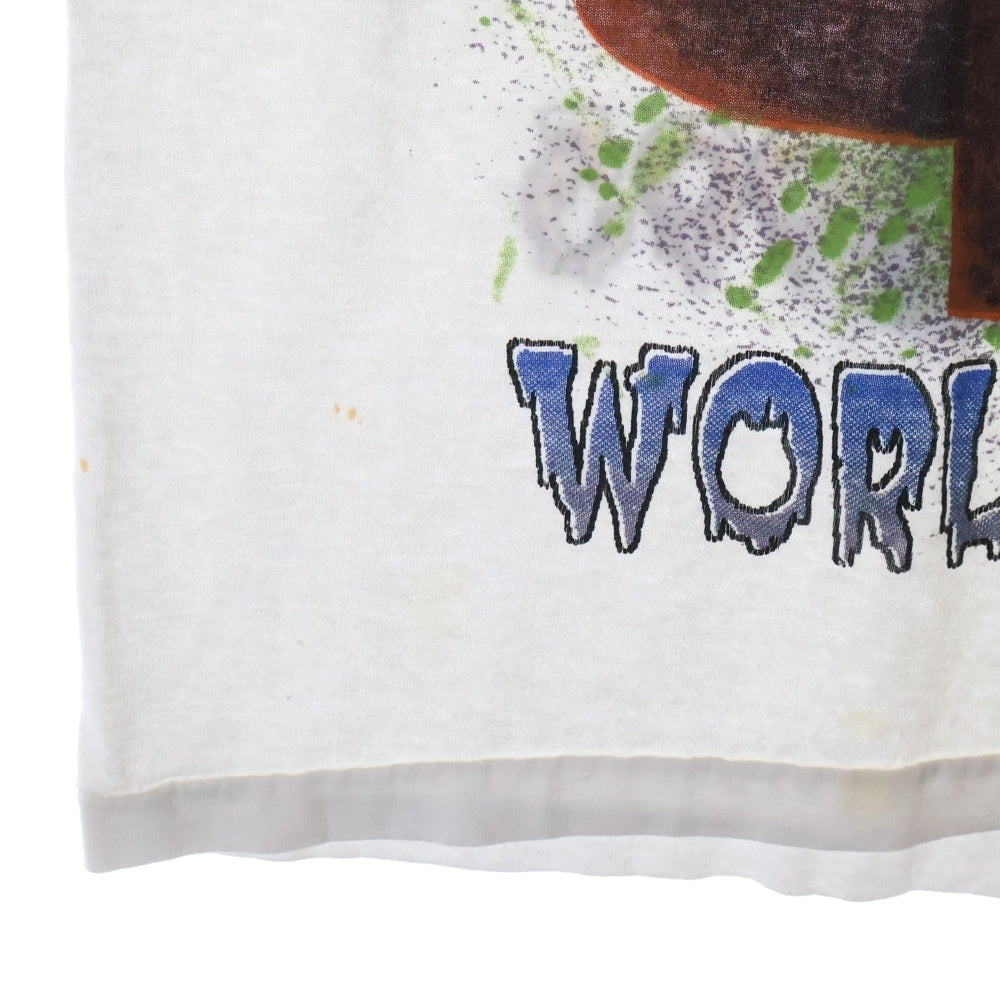VINTAGE(ヴィンテージ) 90s PEARL JAM WORLD TOUR 1995 パールジャム ワールドツアー Tシャツ 半袖カットソー ホワイト