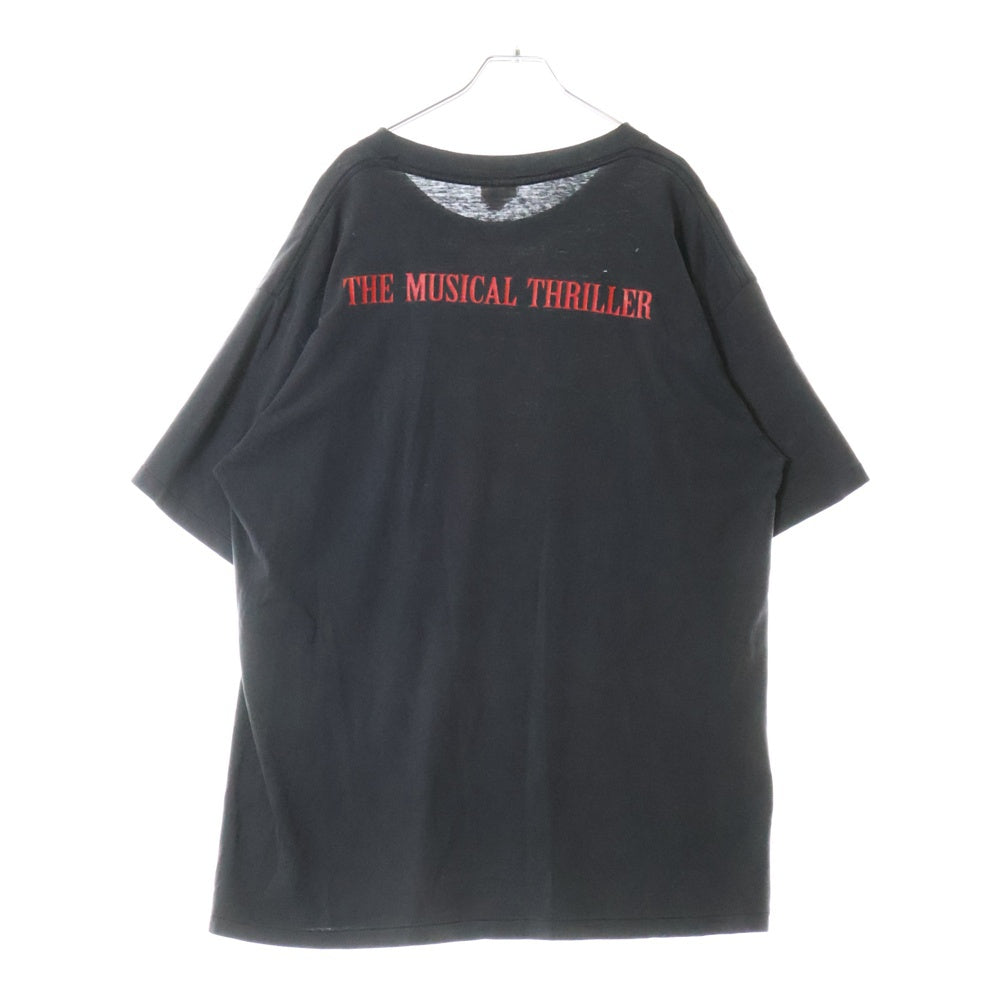 VINTAGE(ヴィンテージ) 90s JEKYLL&HYDE THE MUSICAL THRILLER ジキルとハイド ミュージカル Tシャツ 半袖カットソー ブラック
