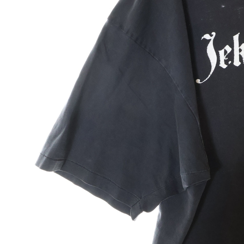 VINTAGE(ヴィンテージ) 90s JEKYLL&HYDE THE MUSICAL THRILLER ジキルとハイド ミュージカル Tシャツ 半袖カットソー ブラック
