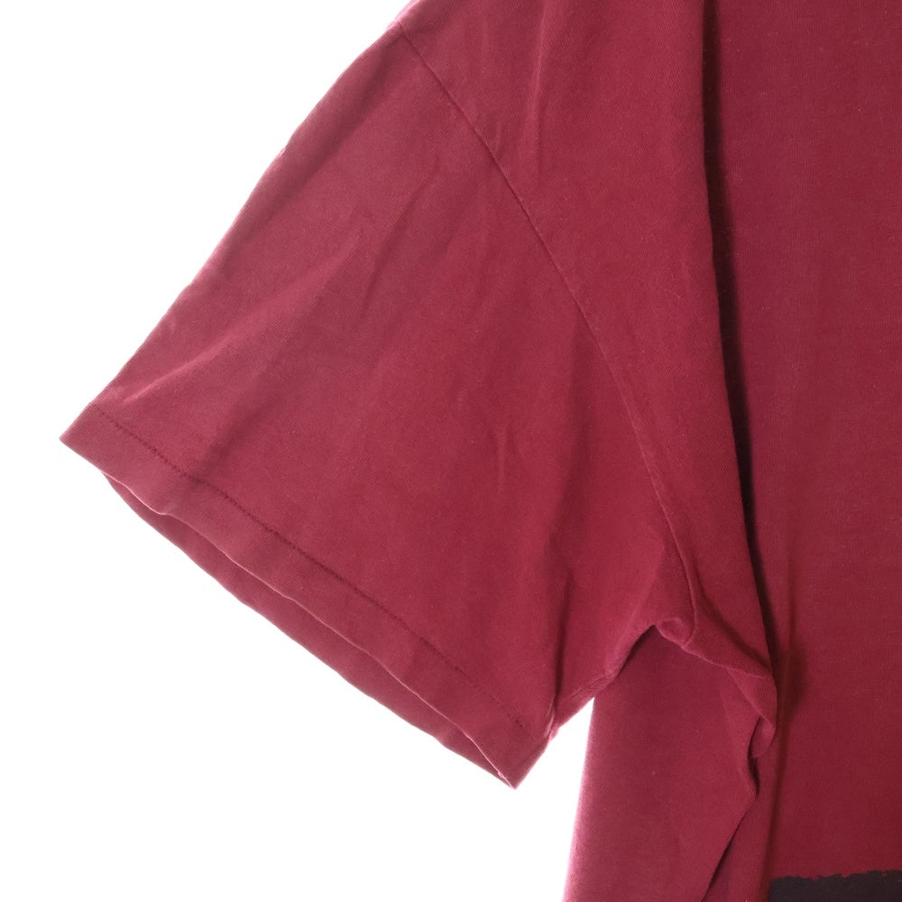 STUSSY(ステューシー) 90s OLD STUSSY オールド 両面プリント Tシャツ 半袖カットソー ボルドー