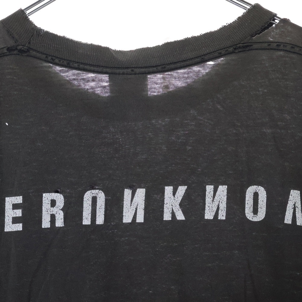 VINTAGE(ヴィンテージ) 90s SOUND GARDEN SUPERUNKNOWN サウンドガーデン スーパーアンノーン 半袖Tシャツ ブラック