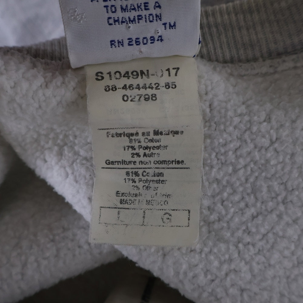 CHAMPION(チャンピオン) 90s AUTHENTIC ATHLETIC APPAREL MAINE 長袖 スウェット トレーナー グレー