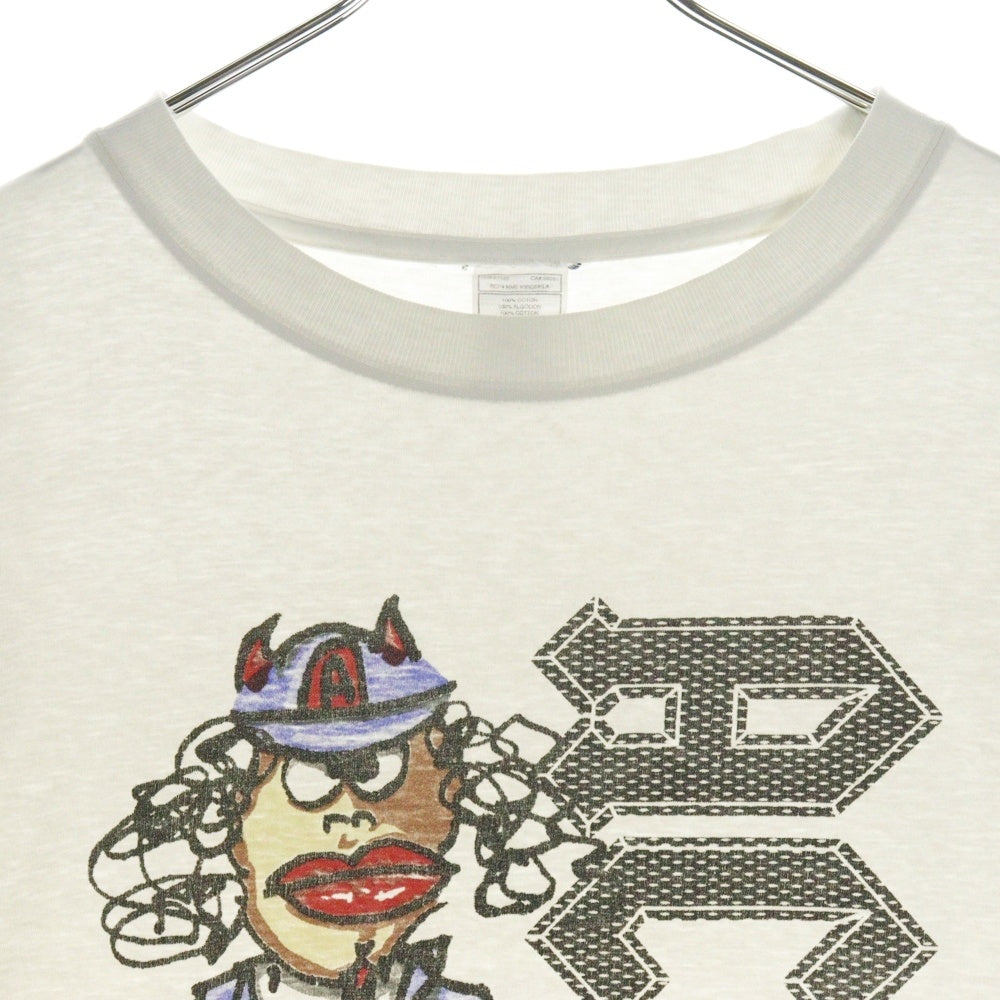 VINTAGE(ヴィンテージ) 00s AC/DC フロント プリント Tシャツ 半袖カットソー ホワイト