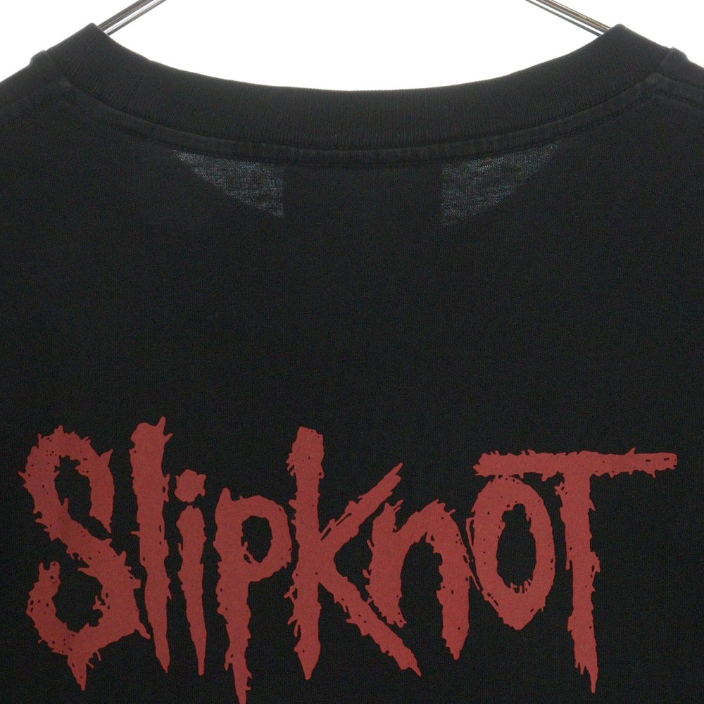 PLEASURES(プレジャーズ) ×Slipknot Special Collaboration スリップノット スペシャル コラボレーション Tシャツ 半袖カットソー ブラック