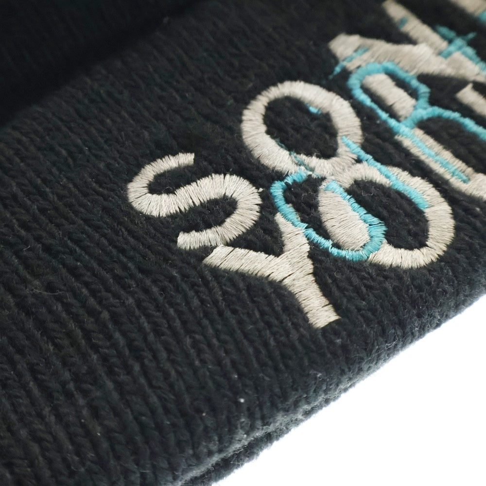 VINTAGE(ヴィンテージ) SONIC YOUTH KNIT BEANIE ソニックユース ニット帽 ビーニー ブラック