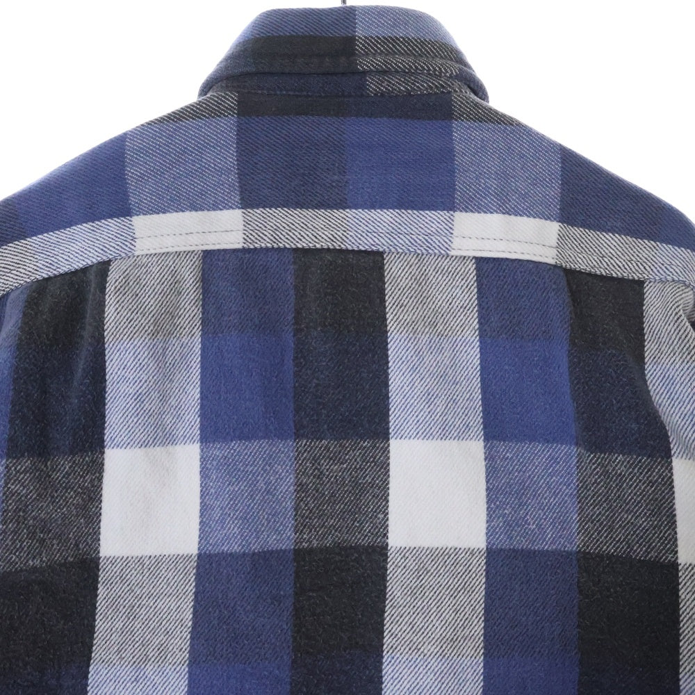Levi's(リーバイス) 90s VINTAGE ALASKA SHIRTS COTTON FLANNEL コットン フランネル アラスカ 長袖 シャツ ホワイト/ブルー/グレー