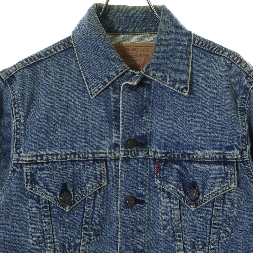 Levi's(リーバイス) 90s 71557 BIG E サードモデル ボタン裏刻印J30 JT374C10 デニム トラッカー ジャケット インディゴ