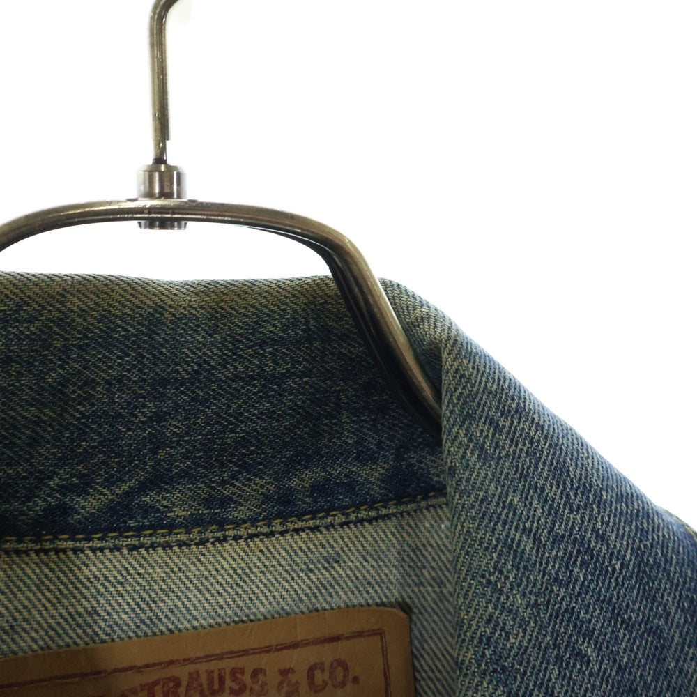 Levi's(リーバイス) 90s 71557 BIG E サードモデル ボタン裏刻印J30 JT374C10 デニム トラッカー ジャケット インディゴ