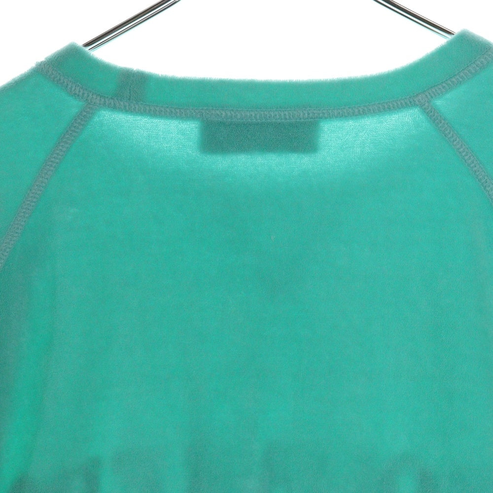 DSQUARED2(ディースクエアード) TOWEL RAGLAN COOL SWEATSHIRT ロゴ パイル スウェット トレーナー S71GU0579