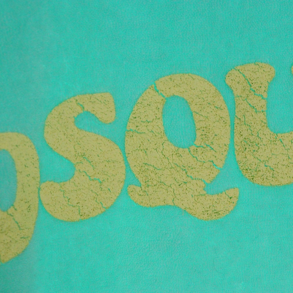 DSQUARED2(ディースクエアード) TOWEL RAGLAN COOL SWEATSHIRT ロゴ パイル スウェット トレーナー S71GU0579