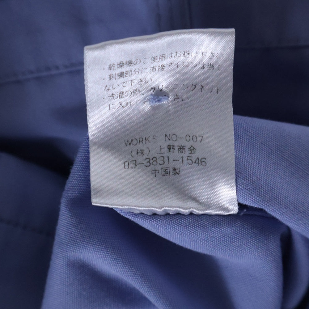 SCHOTT(ショット) 90-00s VINTAGE WORK SHIRTS 刺繍 ポリエステル コットン混 ワークシャツ 半袖シャツ
