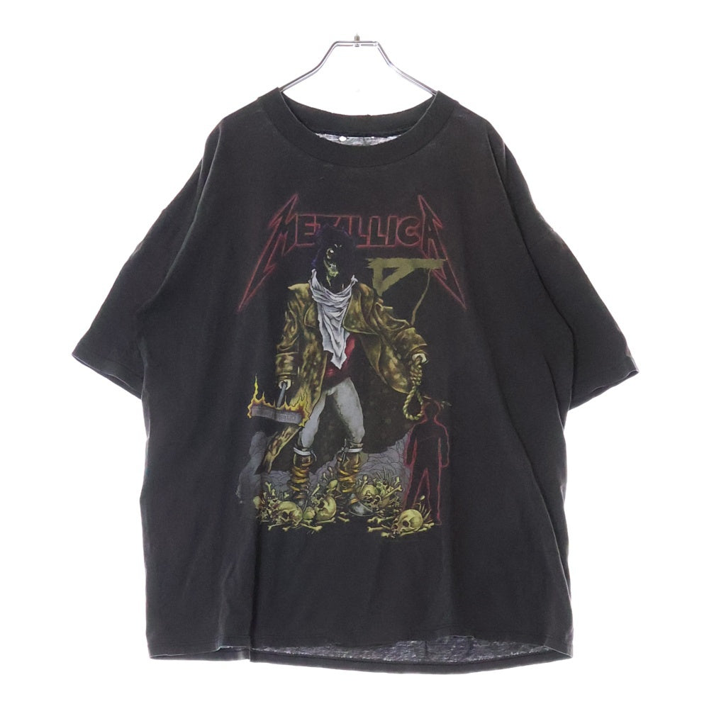 VINTAGE(ヴィンテージ) 90s METALLICA PUSHEAD THE UNFORGIVEN メタリカ プッシュヘッド アンフォーギヴン Tシャツ 半袖カットソー ブラック
