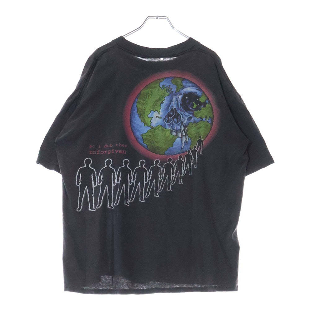 VINTAGE(ヴィンテージ) 90s METALLICA PUSHEAD THE UNFORGIVEN メタリカ プッシュヘッド アンフォーギヴン Tシャツ 半袖カットソー ブラック