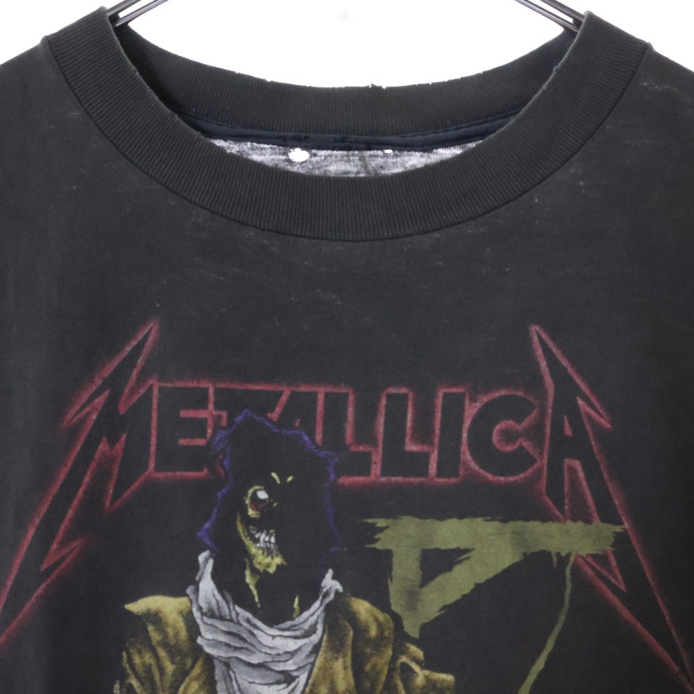 VINTAGE(ヴィンテージ) 90s METALLICA PUSHEAD THE UNFORGIVEN メタリカ プッシュヘッド アンフォーギヴン Tシャツ 半袖カットソー ブラック