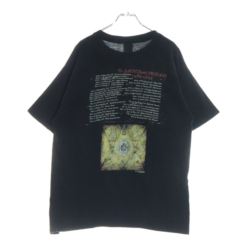 VINTAGE(ヴィンテージ) 00s THE SMASHING PUMPKINS THE SACRED AND PROFANE TOUR 2000 TEE スマッシングパンプキンズ バンド 両面プリント半袖Tシャツ カットソー ブラック
