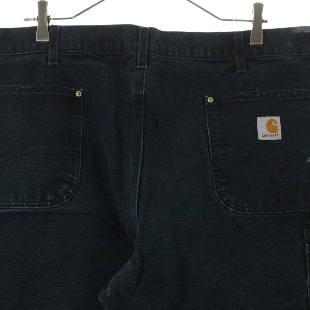 CARHARTT(カーハート) DOUBLE KNEE COTTON DUCK PAINTER PANTS ダブルニー カーペンターパンツ ペインター コットンダック ブラック MADE IN USA