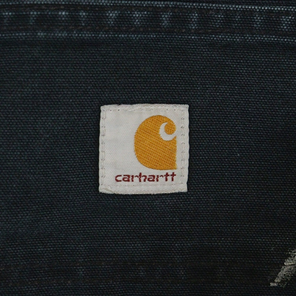 CARHARTT(カーハート) DOUBLE KNEE COTTON DUCK PAINTER PANTS ダブルニー カーペンターパンツ ペインター コットンダック ブラック MADE IN USA