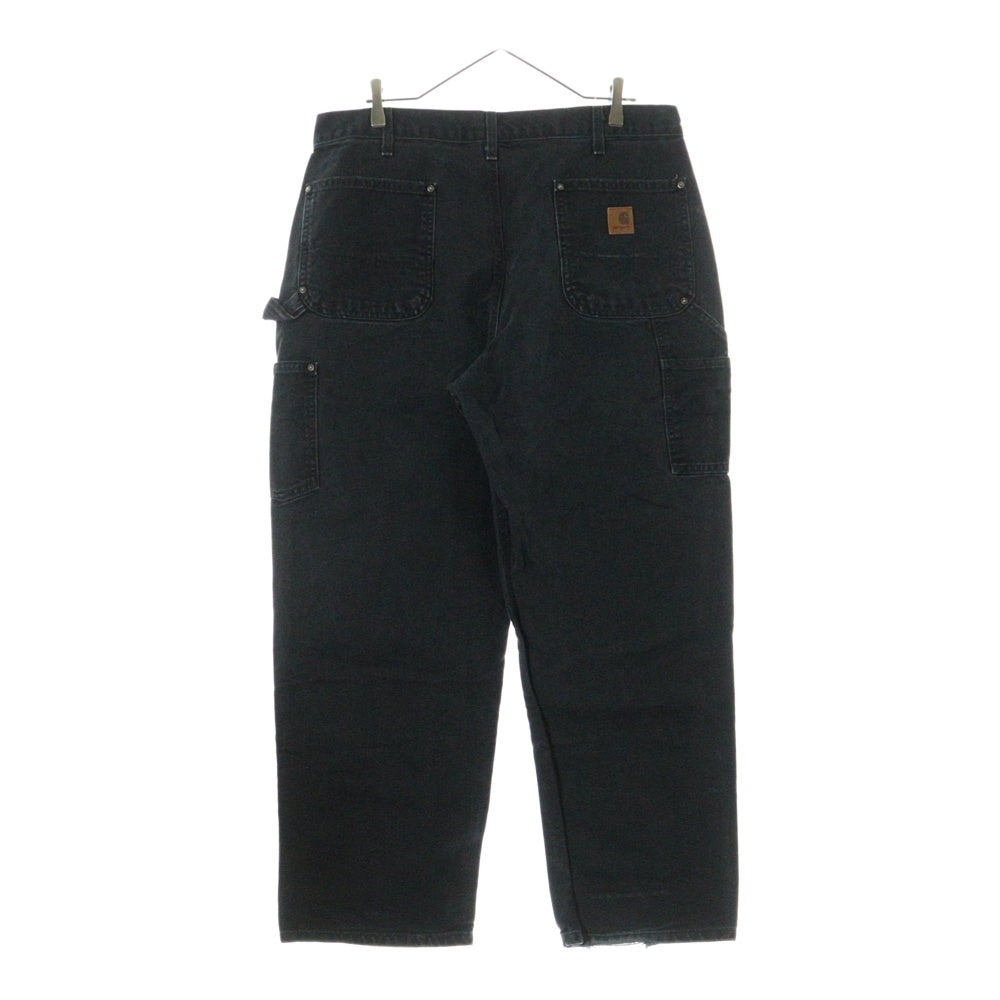CARHARTT(カーハート) DOUBLE KNEE COTTON DUCK PAINTER PANTS ダブルニー カーペンターパンツ ペインター コットンダック ブラック 11年製 MADE IN MEXICO