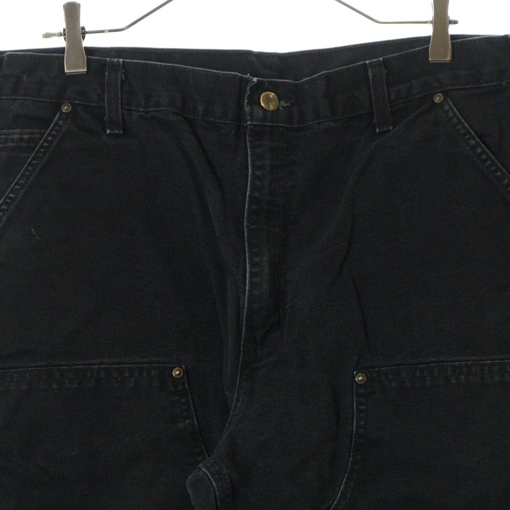 CARHARTT(カーハート) DOUBLE KNEE COTTON DUCK PAINTER PANTS ダブルニー カーペンターパンツ ペインター コットンダック ブラック 11年製 MADE IN MEXICO