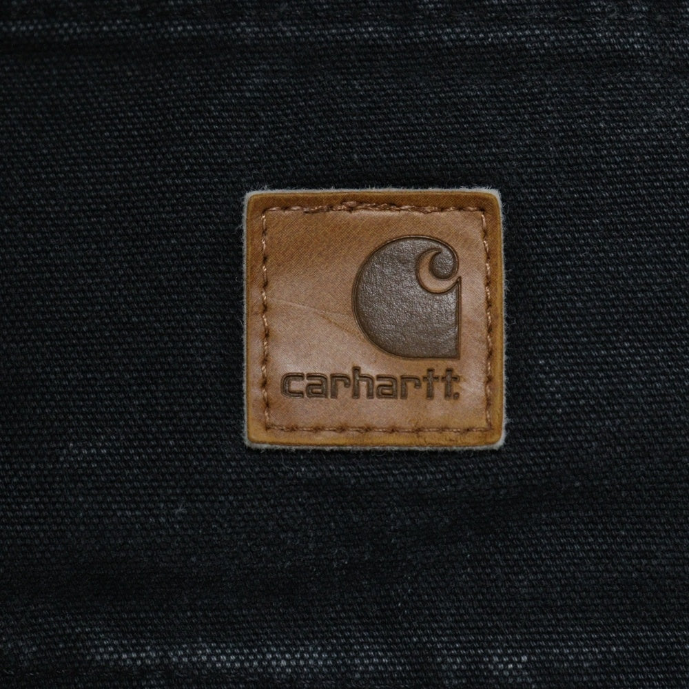 CARHARTT(カーハート) DOUBLE KNEE COTTON DUCK PAINTER PANTS ダブルニー カーペンターパンツ ペインター コットンダック ブラック 11年製 MADE IN MEXICO