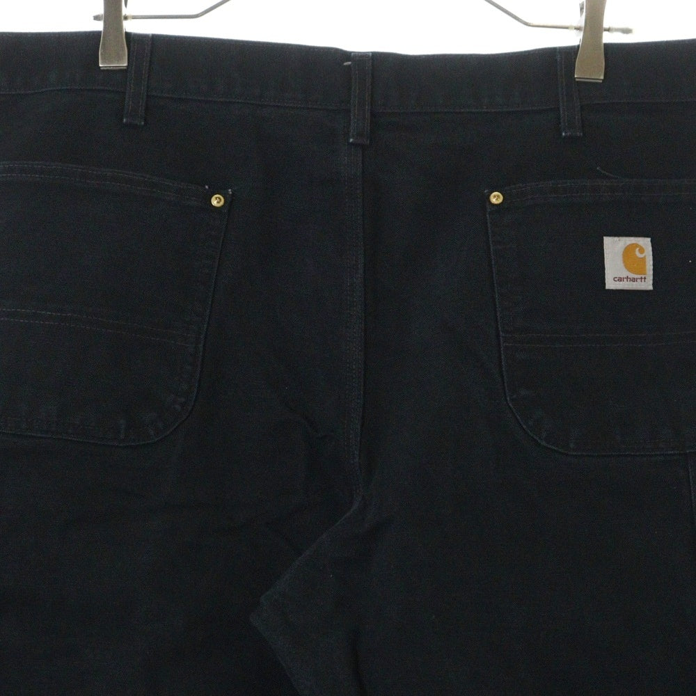 CARHARTT(カーハート) DOUBLE KNEE COTTON DUCK PAINTER PANTS ダブルニー カーペンターパンツ ペインター コットンダック ブラック MADE IN USA