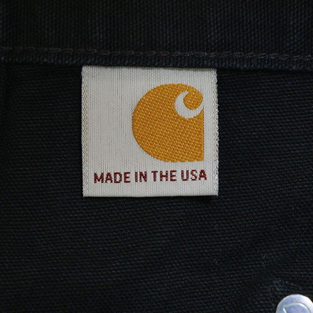 CARHARTT(カーハート) DOUBLE KNEE COTTON DUCK PAINTER PANTS ダブルニー カーペンターパンツ ペインター コットンダック ブラック MADE IN USA