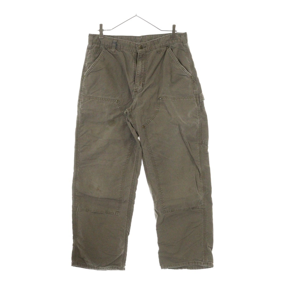 CARHARTT(カーハート) RELAX FIT DOUBLE KNEE リラックス フィット ダブルニー コットン ワーク パンツ ベージュ 100135
