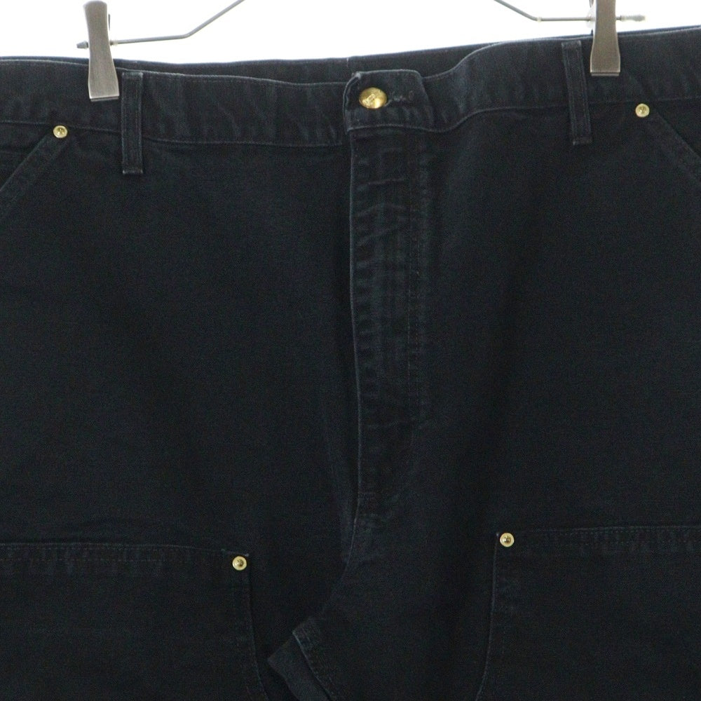 CARHARTT(カーハート) DOUBLE KNEE COTTON DUCK PAINTER PANTS ダブルニー カーペンターパンツ ペインター コットンダック ブラック MADE IN USA