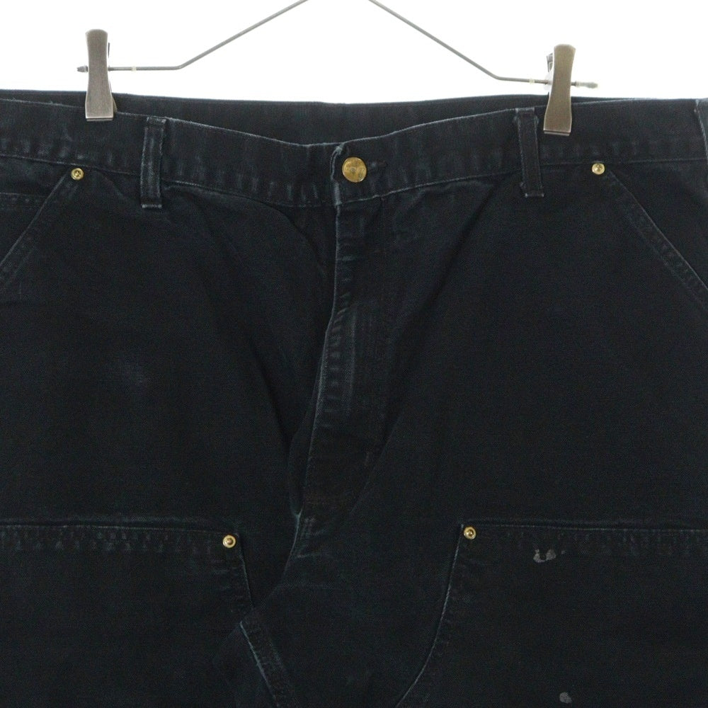 CARHARTT(カーハート) DOUBLE KNEE COTTON DUCK PAINTER PANTS ダブルニー カーペンターパンツ ペインター コットンダック ブラック MADE IN USA