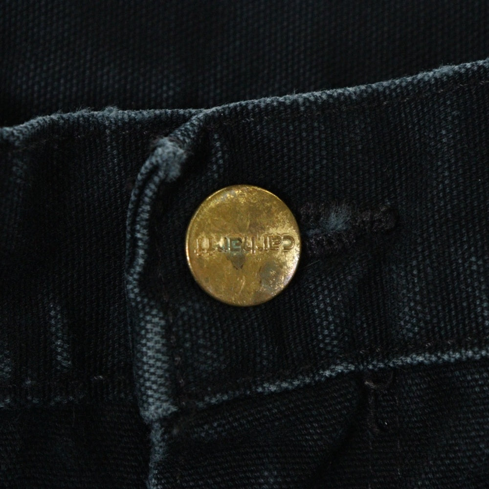 CARHARTT(カーハート) DOUBLE KNEE COTTON DUCK PAINTER PANTS ダブルニー カーペンターパンツ ペインター コットンダック ブラック MADE IN USA
