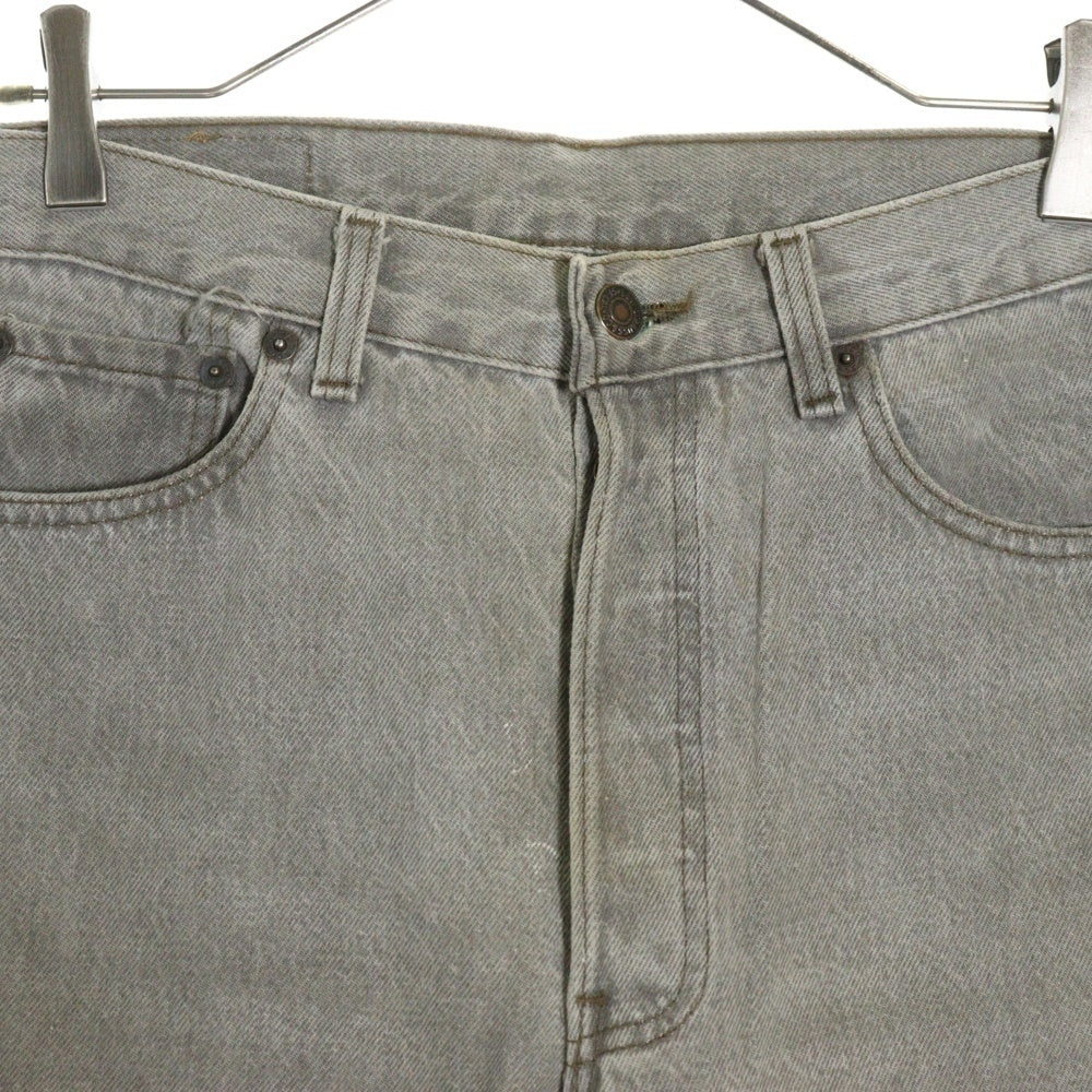 Levi's(リーバイス) 90s 501-5958 USA製 ボタンフライ ストレートデニム ジーンズ ブラック