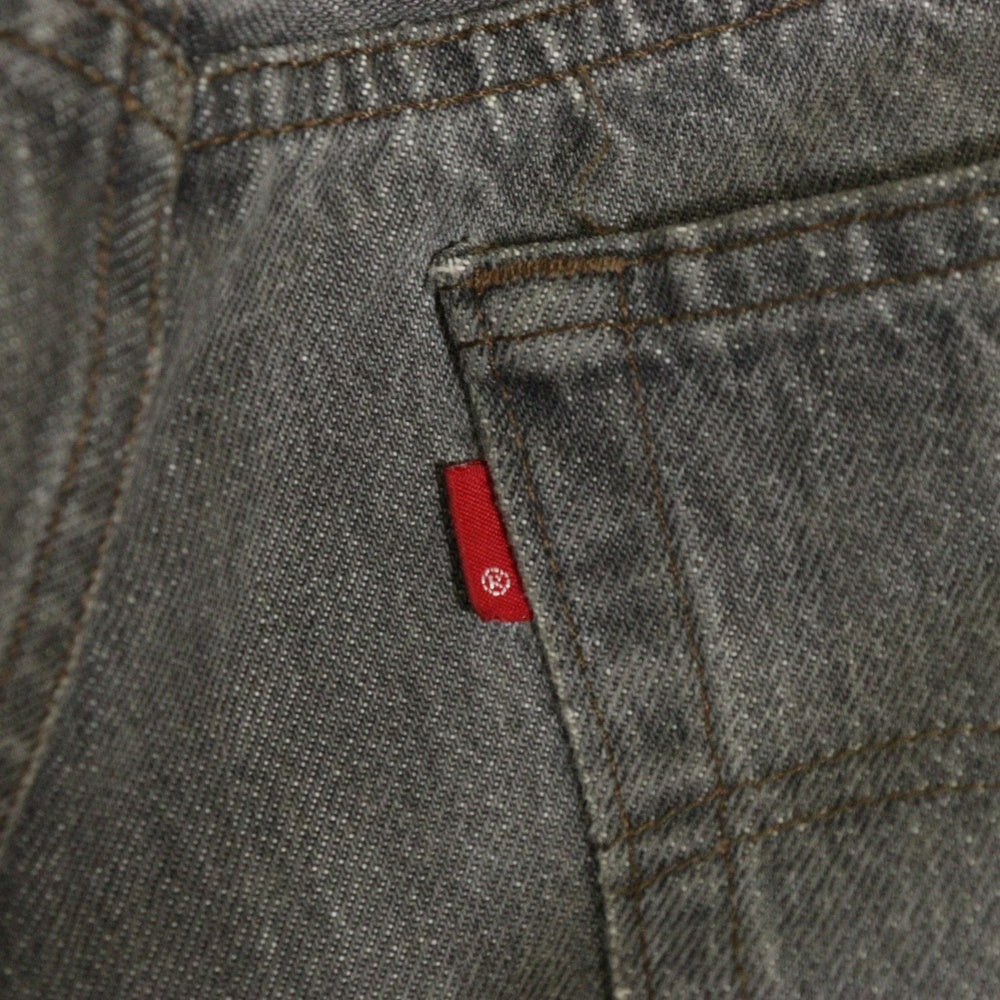 Levi's(リーバイス) 80s 501 USA製 ボタンフライ ストレートデニム ジーンズ ブラック