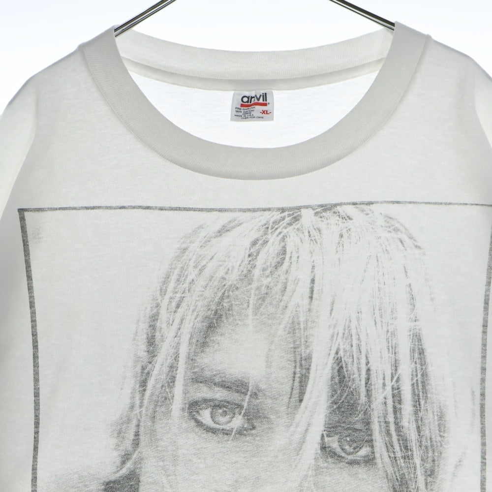 VINTAGE(ヴィンテージ) 90s NIRVANA KURT COBAIN MEMORIAL ニルヴァーナ カートコバーン メモリアル 追悼 Tシャツ 半袖カットソー ホワイト