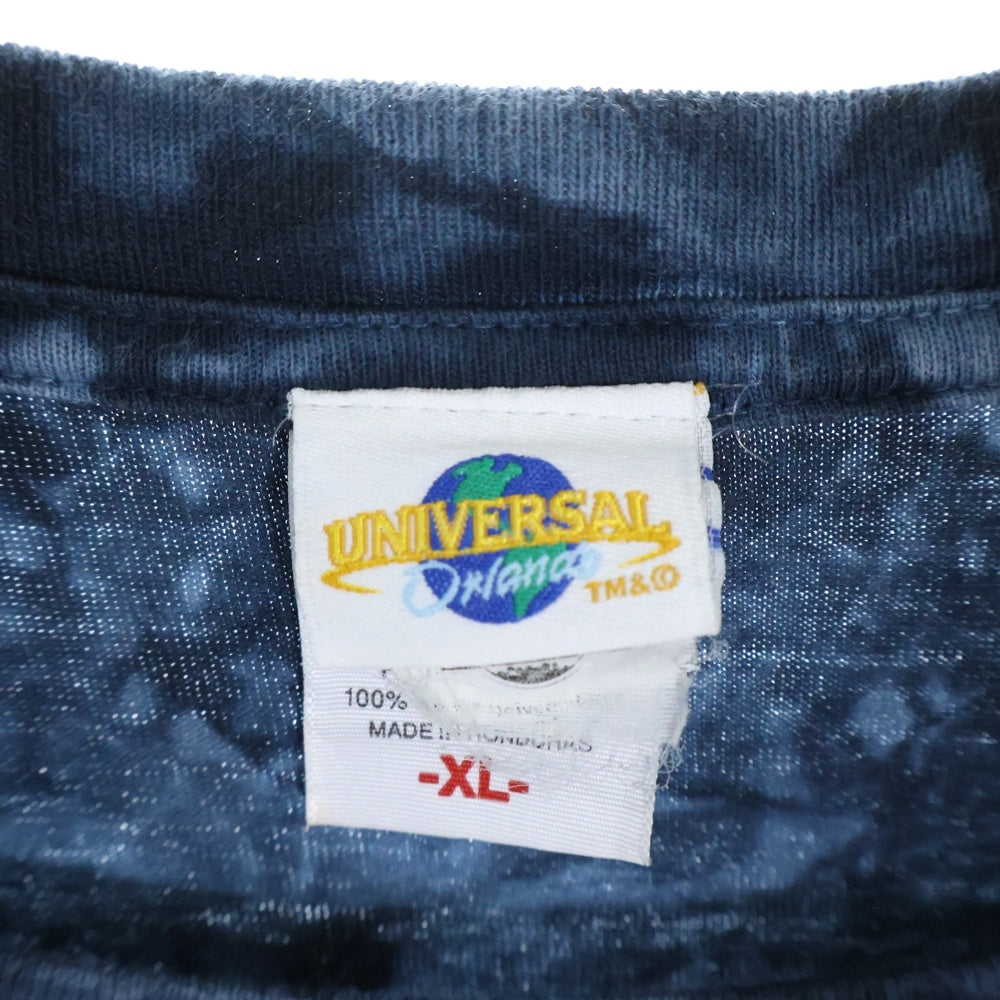 VINTAGE(ヴィンテージ) 90s JURASSIC PARK UNIVERSAL STUDIOS TEE ジュラシックパーク Tシャツ 半袖カットソー ブルー