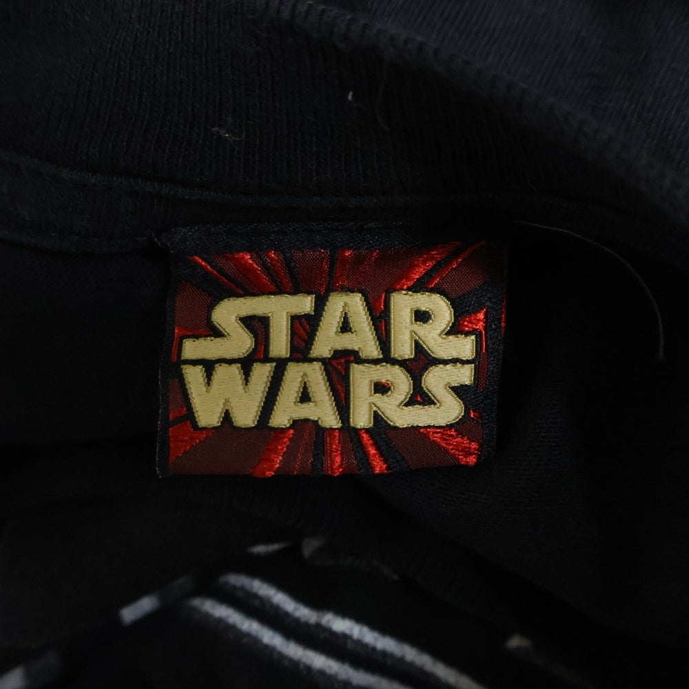 VINTAGE(ヴィンテージ) 90s STAR WARS EPISODE 1JEDIvsSITH スターウォーズ エピソード1 Tシャツ 半袖カットソー ブラック