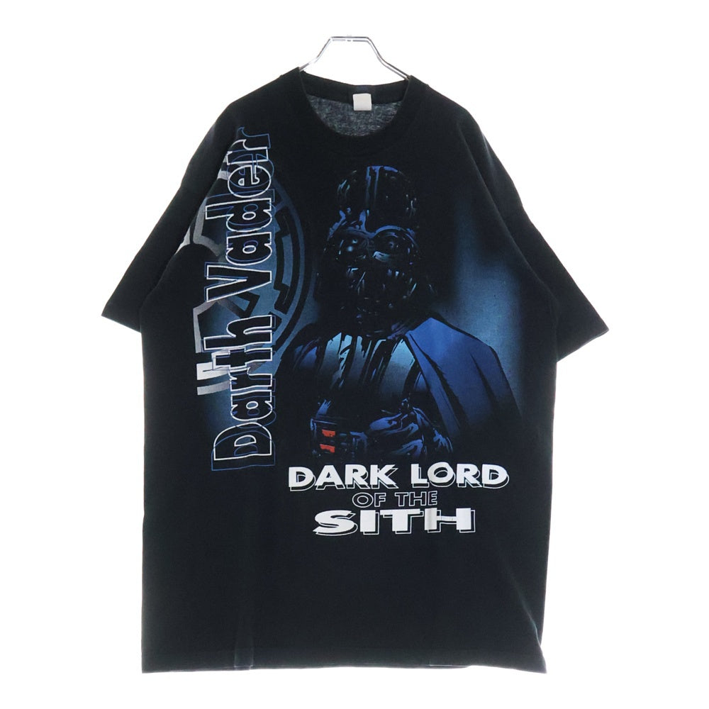 VINTAGE(ヴィンテージ) 90s STAR WARS DARTH VADER DARK LORD OF THE SITH スターウォーズ ダースベイダー Tシャツ 半袖カットソー ブラック