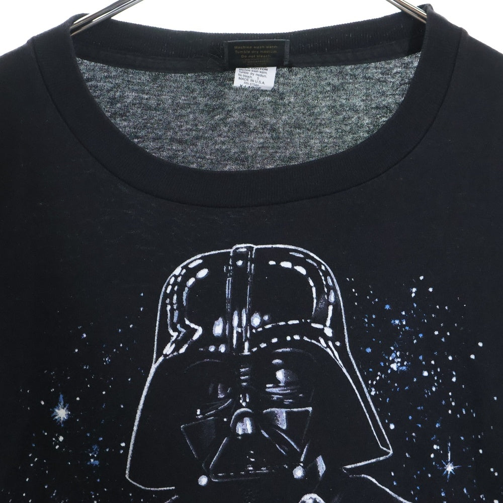VINTAGE(ヴィンテージ) 90s STAR WARS I WANT YOU VADER DARK スターウォーズ ダースベイダー Tシャツ 半袖カットソー ブラック