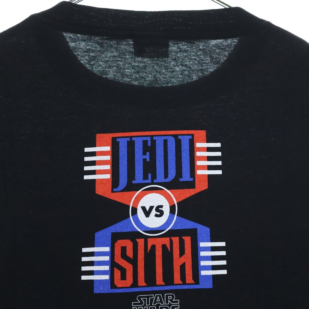 VINTAGE(ヴィンテージ) 90s STAR WARS EPISODE 1 JEDI vs SITH スターウォーズ エピソード1 Tシャツ 半袖カットソー ブラック