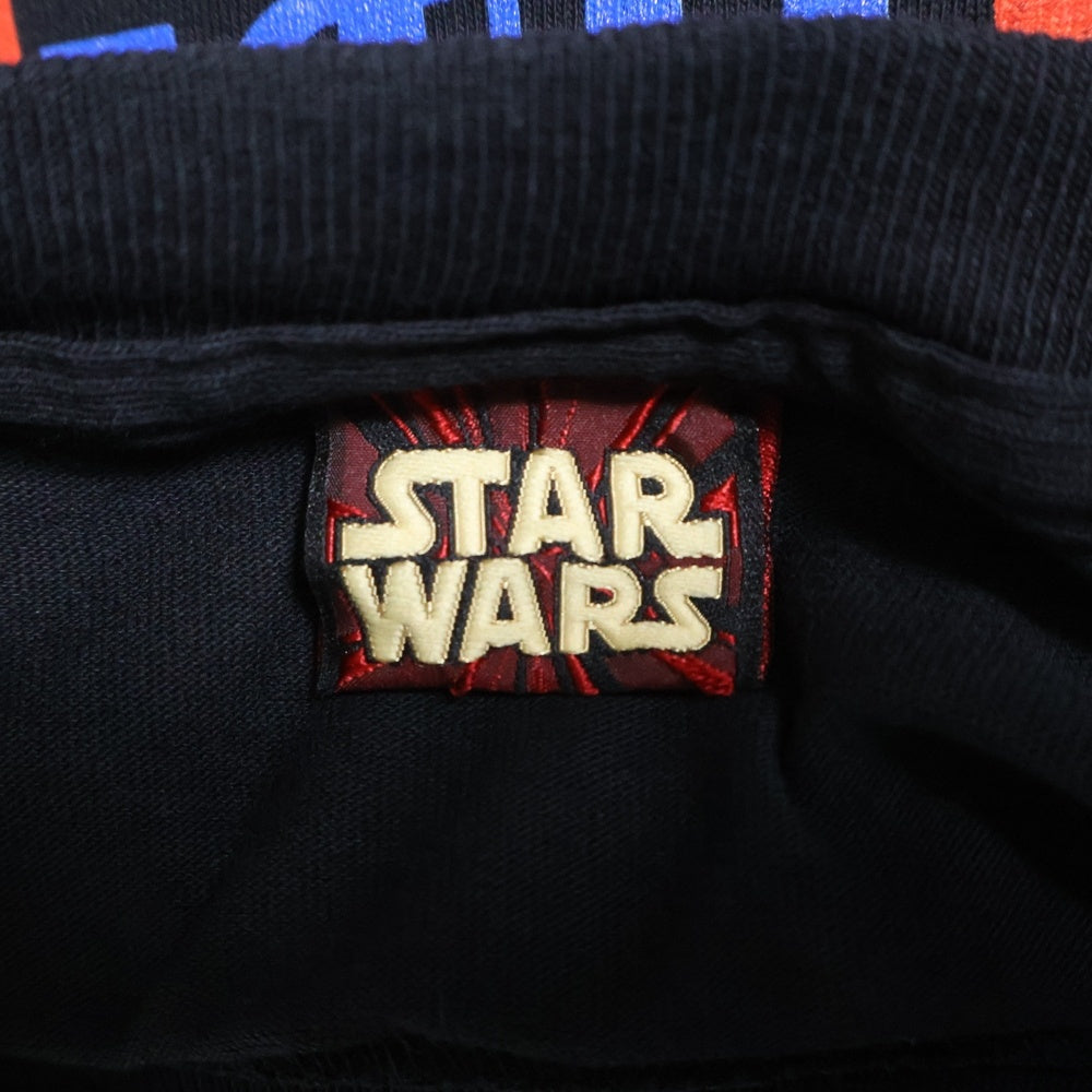 VINTAGE(ヴィンテージ) 90s STAR WARS EPISODE 1 JEDI vs SITH スターウォーズ エピソード1 Tシャツ 半袖カットソー ブラック
