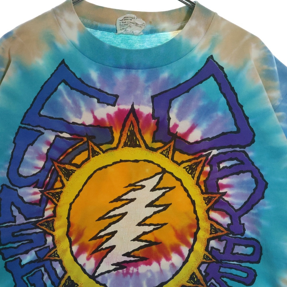 VINTAGE(ヴィンテージ) 90s GRATEFUL DEAD SUMMER TOUR グレイトフルテッド サマーツアー Tシャツ 半袖カットソー マルチカラー リキットブルー